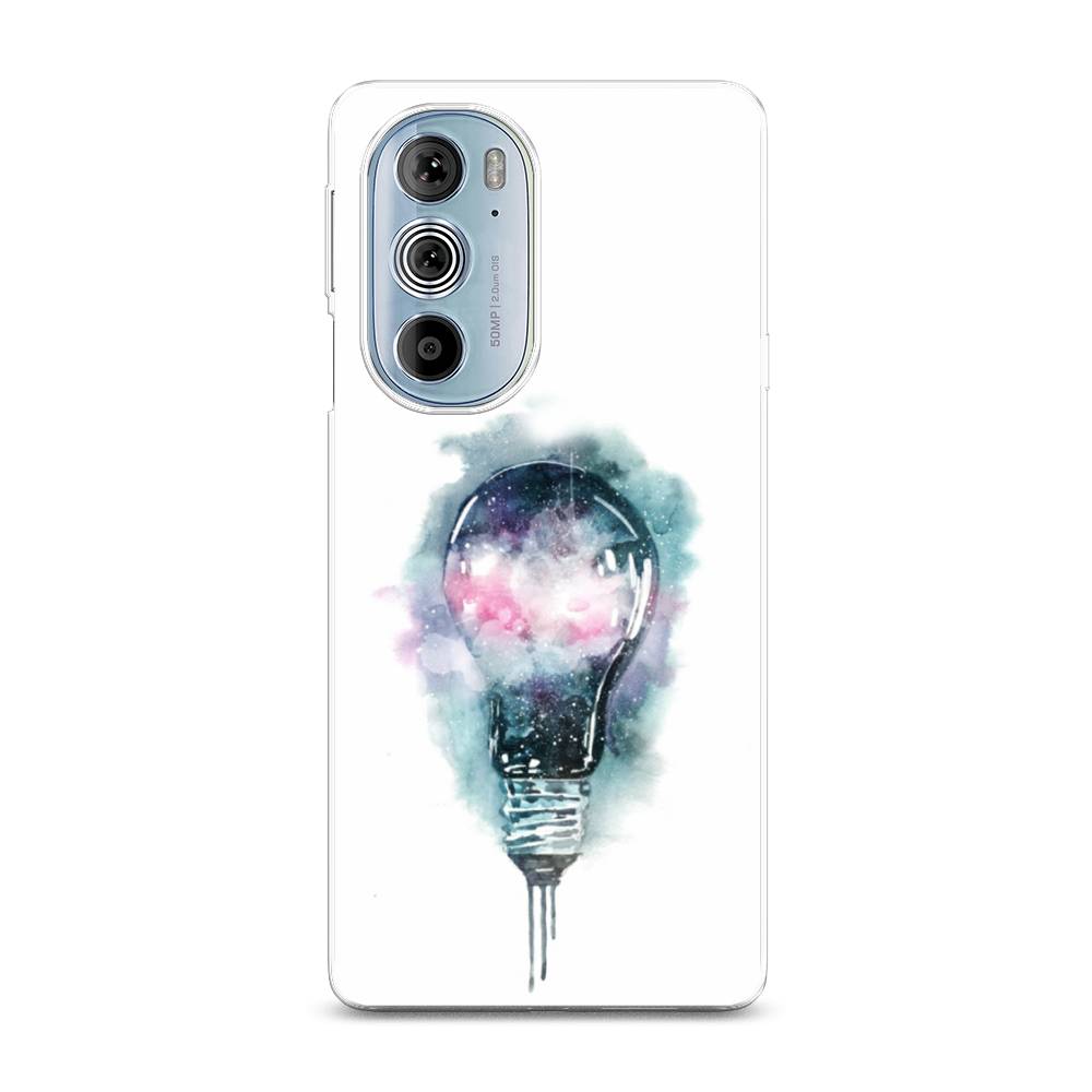 

Чехол на Motorola Edge 30 Pro "Волшебная лампа", Белый;серый, 243350-4