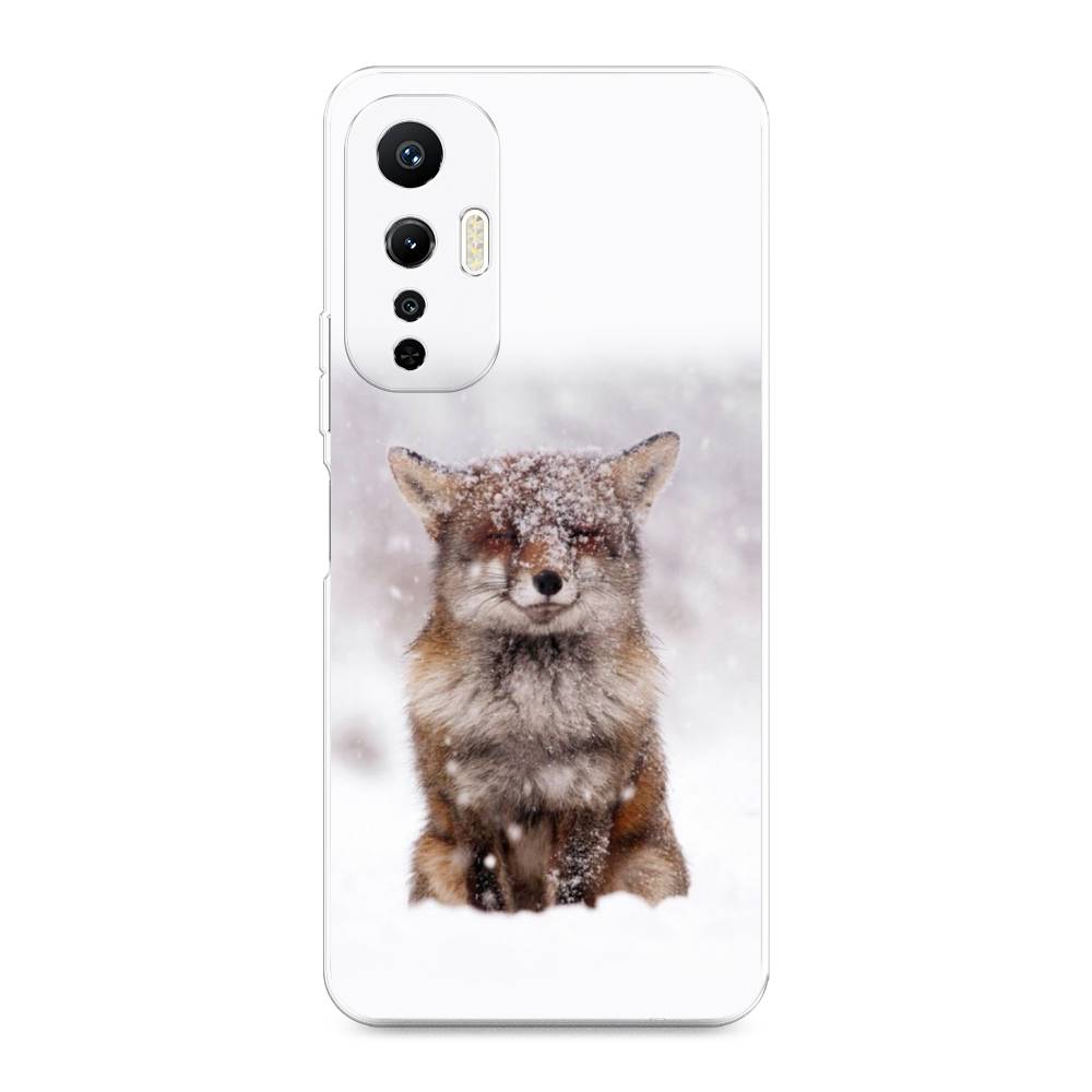 

Чехол на Infinix Hot 20S "Зимняя лиса", Белый;серый;коричневый, 3103650-1