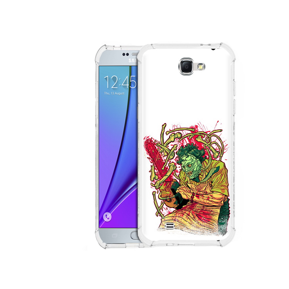 

Чехол MyPads Tocco для Samsung Galaxy Note 2 яркий мясник (PT29983.561.711), Прозрачный, Tocco