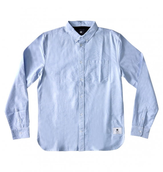 

Рубашка мужская DC SHOES EDYWT03255 голубая S, Голубой, EDYWT03255