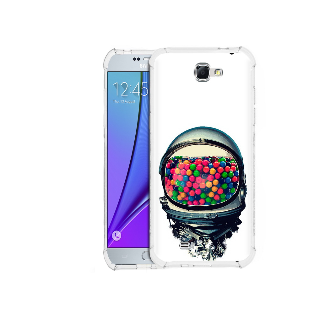 

Чехол MyPads Tocco для Samsung Galaxy Note 2 шлем космонавта (PT29983.561.700), Прозрачный, Tocco