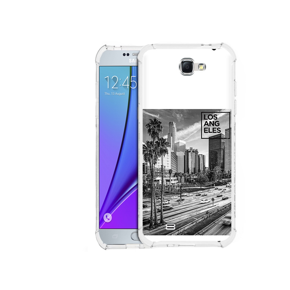 

Чехол MyPads Tocco для Samsung Galaxy Note 2 черно белый лос анджелес (PT29983.561.685), Прозрачный, Tocco