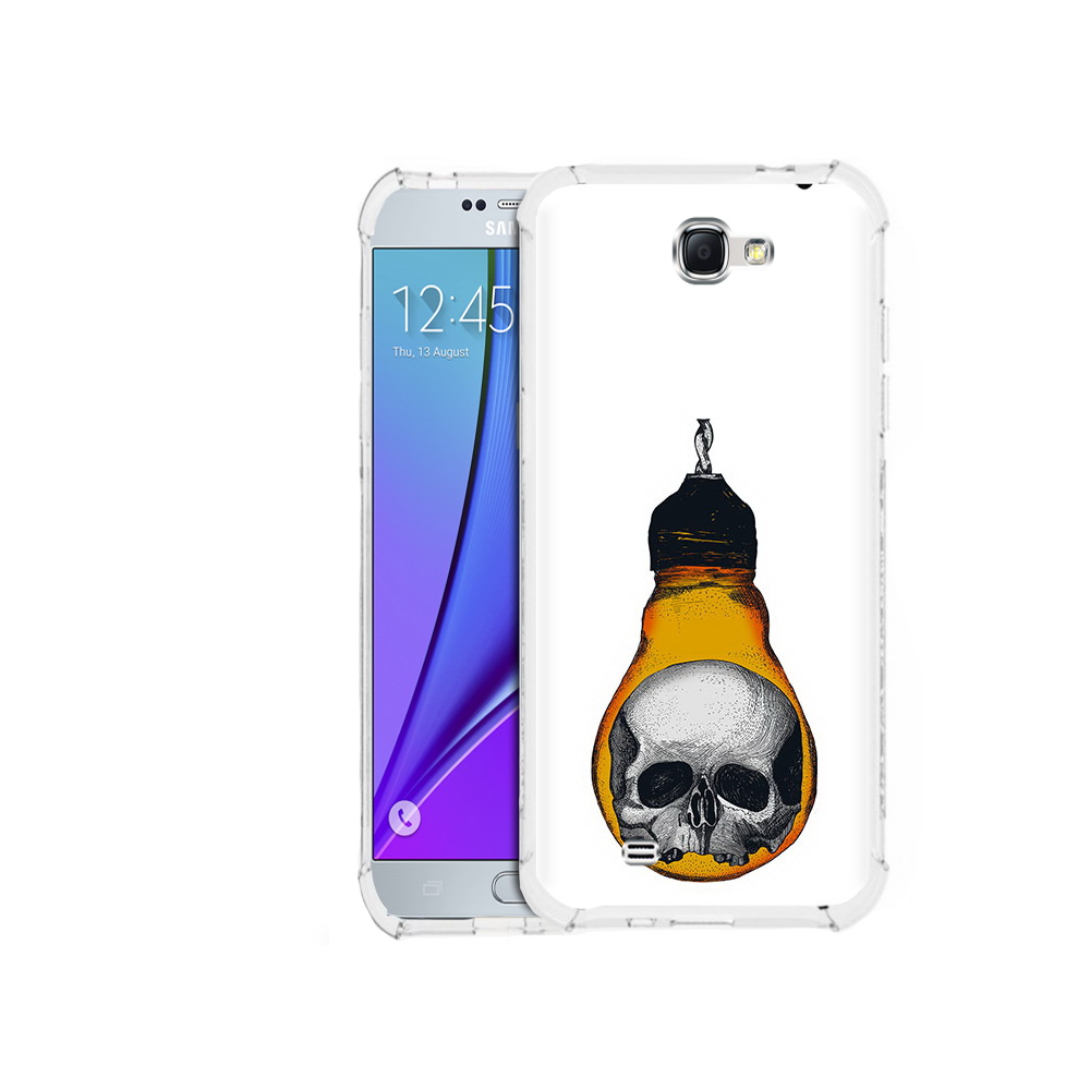 Чехол MyPads Tocco для Samsung Galaxy Note 2 череп в лампочке (PT29983.561.676)