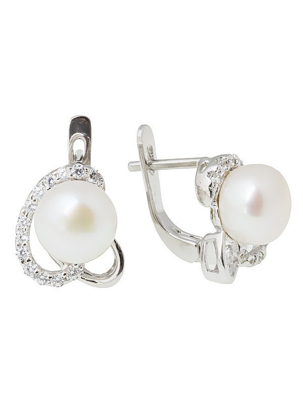 

Серьги из серебра с жемчугом Balex Jewellery 2421930112, 2421930112