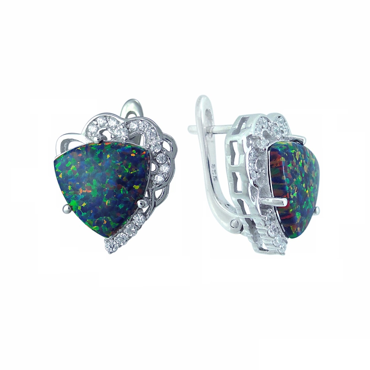 

Серьги из серебра с опалом Balex Jewellery 2405937367, 2405937367
