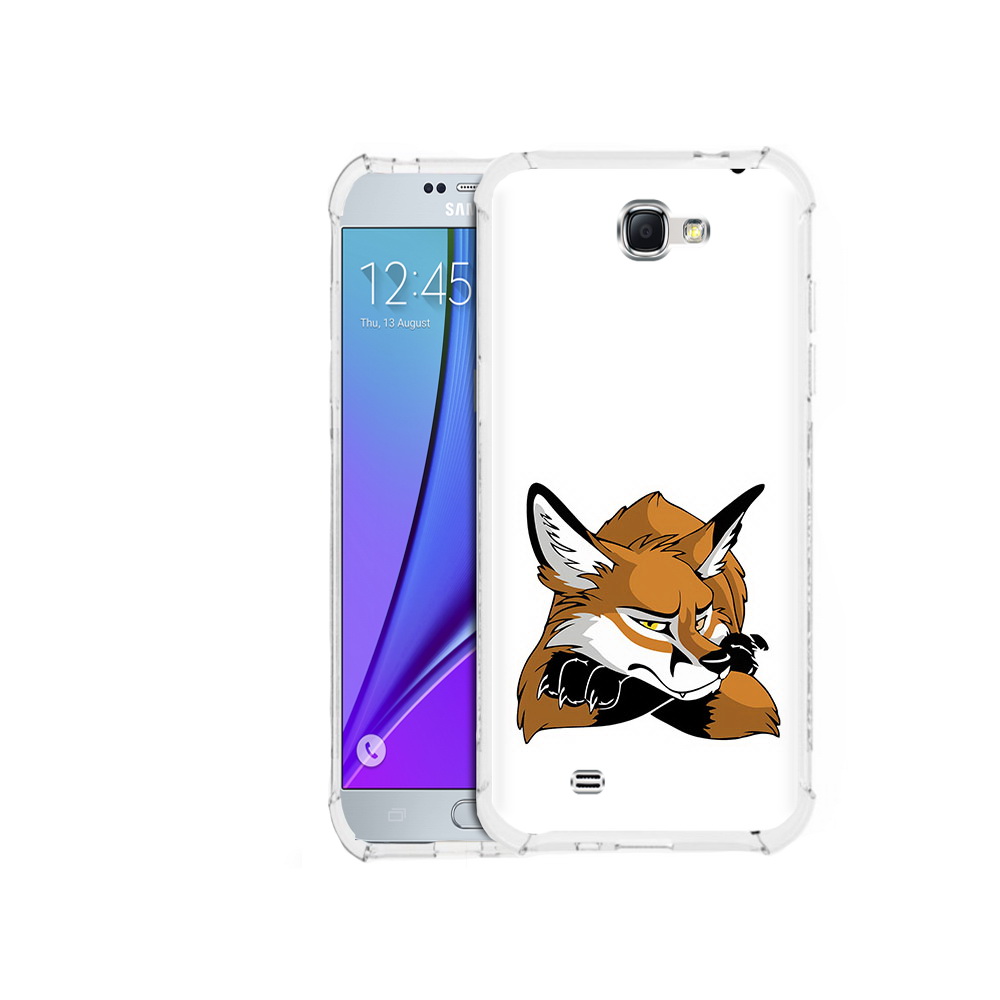 

Чехол MyPads Tocco для Samsung Galaxy Note 2 фокс (PT29983.561.660), Прозрачный, Tocco