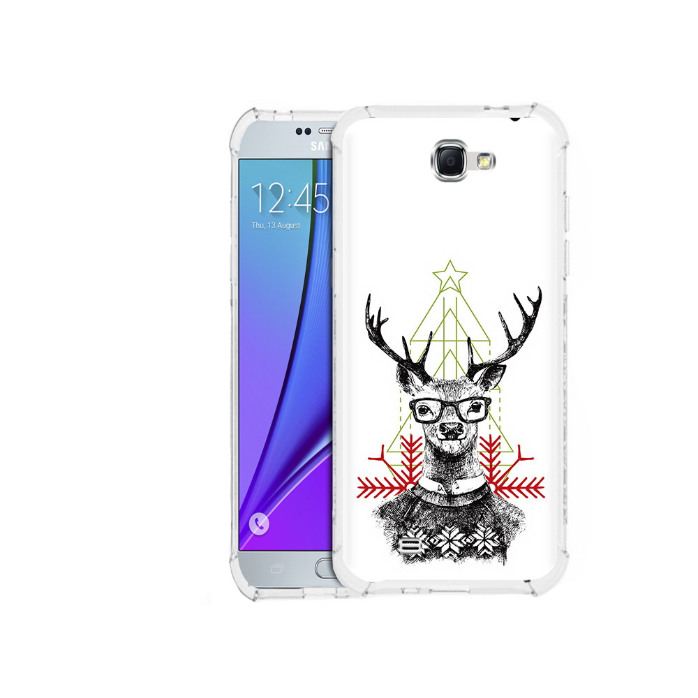 

Чехол MyPads Tocco для Samsung Galaxy Note 2 умный олень (PT29983.561.652), Прозрачный, Tocco