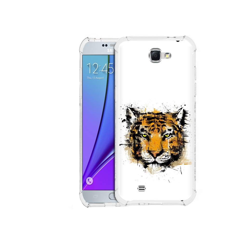 

Чехол MyPads Tocco для Samsung Galaxy Note 2 тигруля (PT29983.561.643), Прозрачный, Tocco
