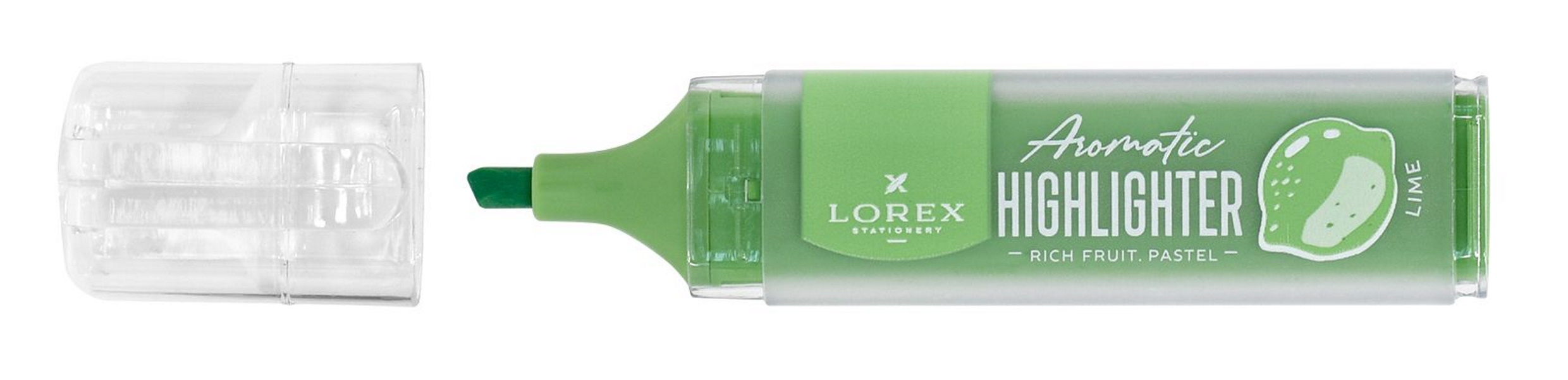 LМаркер текстовый Lorex Rich Fruit Pastel, 1-3.5 мм, мятный, 12 шт.