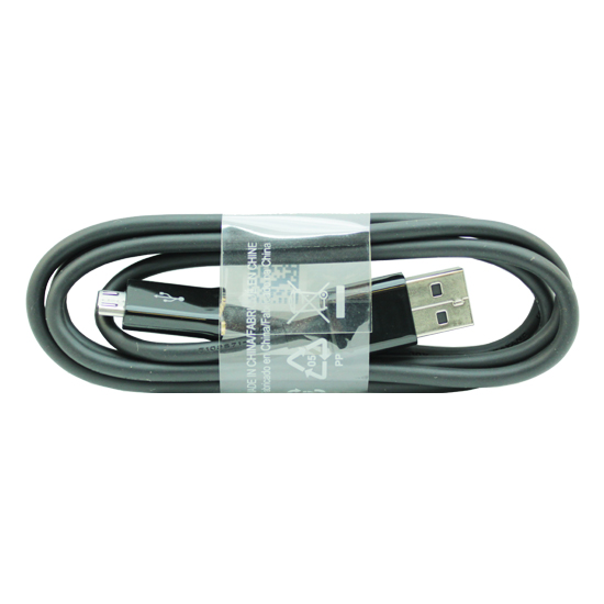 Дата кабель BaseMarket для MicroUSB Samsung GT-I8750 Ativ S 16Gb (черный) OEM