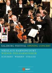 

SALZBURG FESTIVAL 2009 OPENING CONCERT - SCHUBERT, F. / STRAUSS, Josef (Harnoncourt), 1 DVD