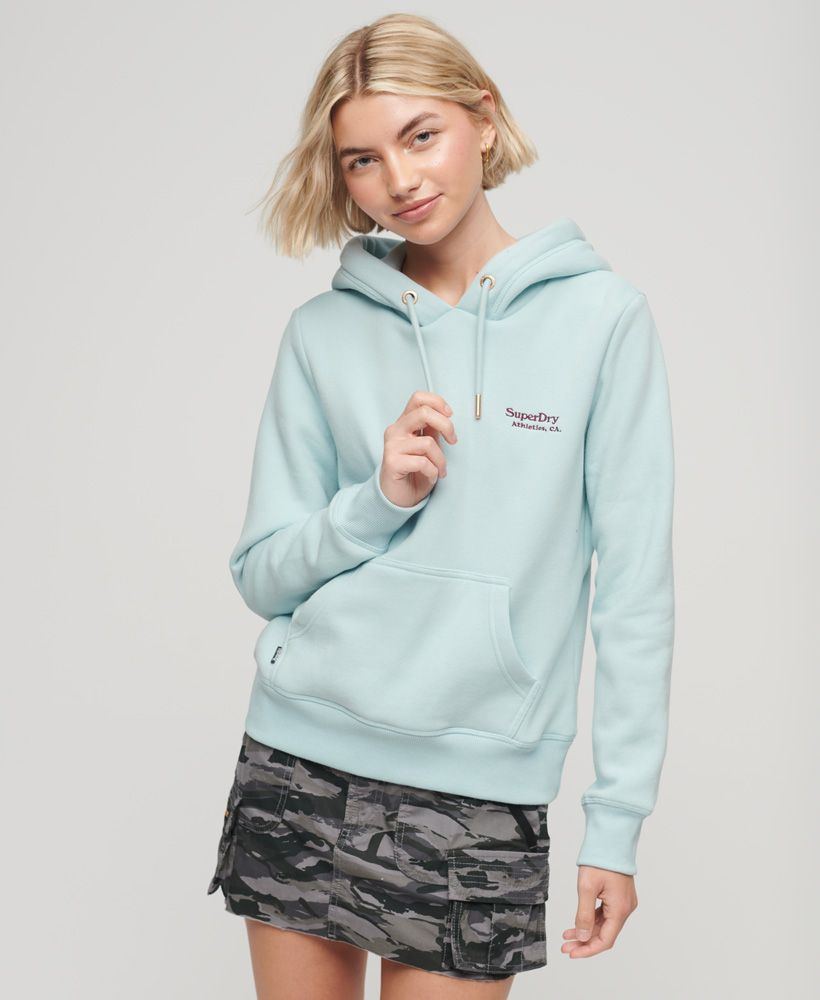 

Худи женское Superdry W2012049A бирюзовое 12 UK, Бирюзовый, W2012049A