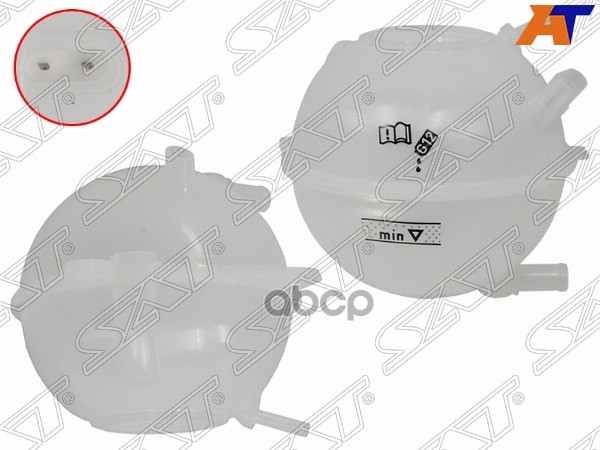 

Бачок Расширительный Audi A3 96-03/Skoda Octavia 97-10/Vw Golf 99-06 1Шт SAT ST1820024