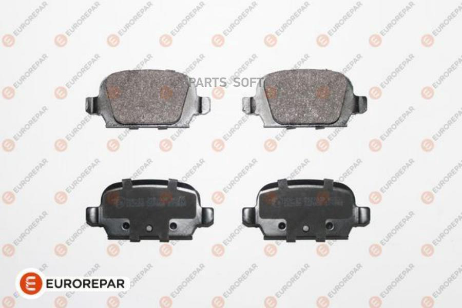 

Колодки Тормозные Opel Corsa/Combo 01>/Tigra 04> Задн. EUROREPAR арт. 1617276180