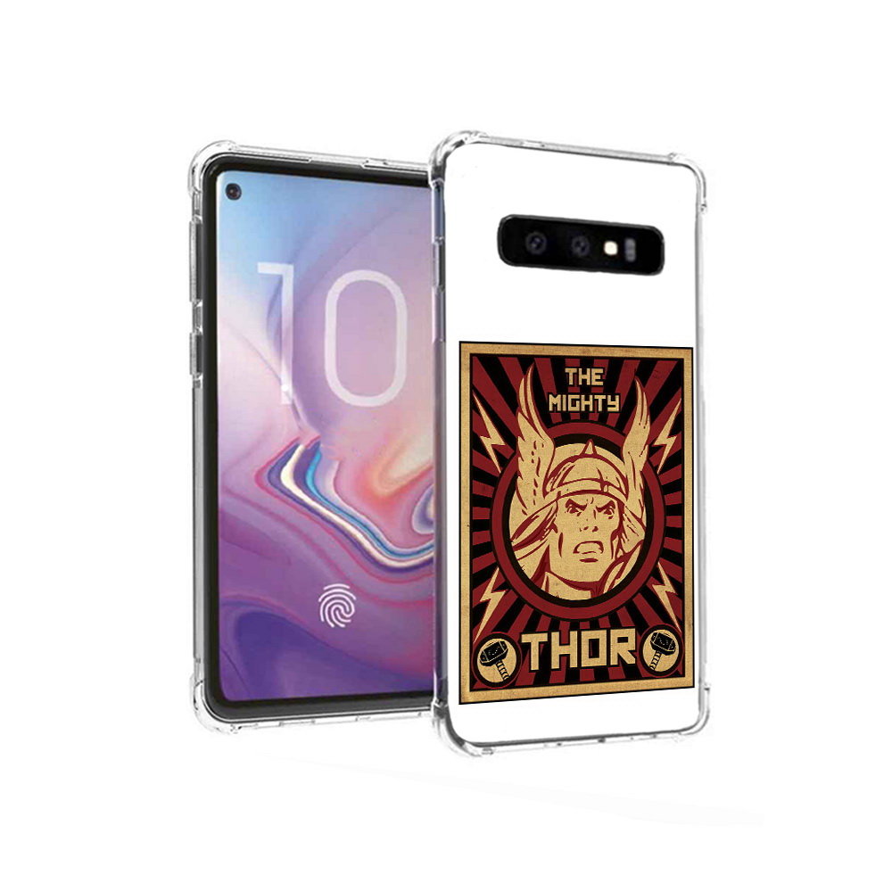 

Чехол MyPads Tocco для Samsung Galaxy S10 тор лицо (PT125897.498.646), Прозрачный, Tocco