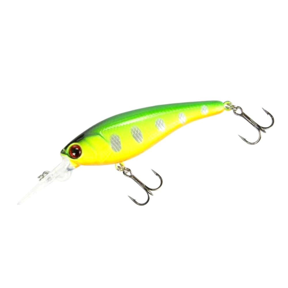 

Воблер Aiko PHANTOM 57F # 027, Желтый;зеленый;серебристый, PHANTOM