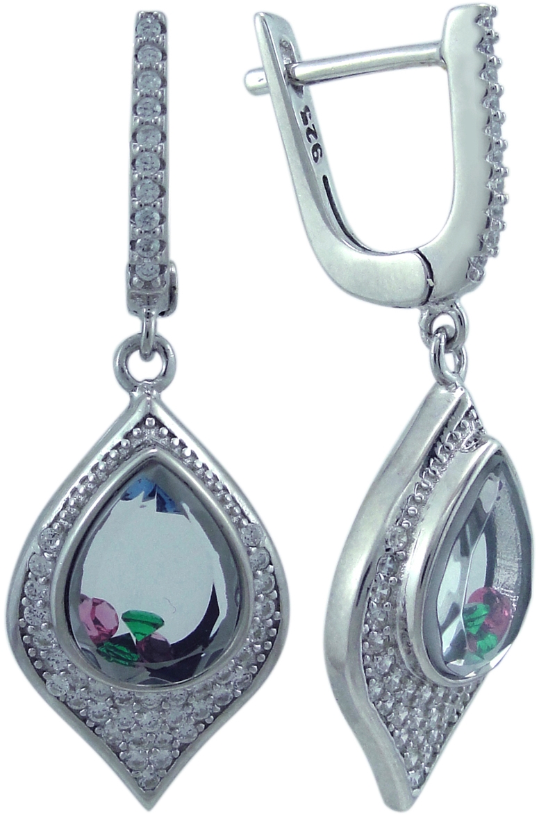 

Серьги из серебра с сапфиром Balex Jewellery 2405937447, 2405937447