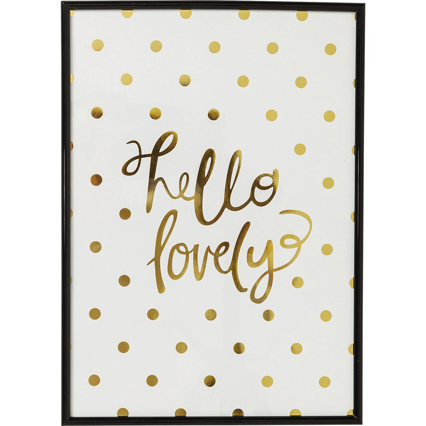 фото Картина в рамке kare design, коллекция hello lovely, 30х42х2 см