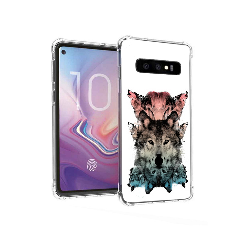 

Чехол MyPads Tocco для Samsung Galaxy S10 стая (PT125897.498.624), Прозрачный, Tocco