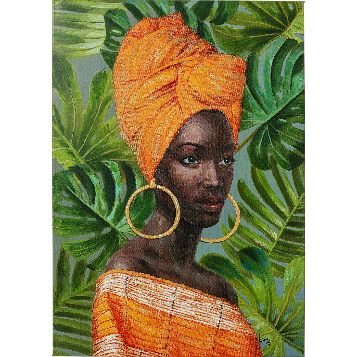 

Картина KARE Design коллекция African Lady 100х70х4 см, African Lady