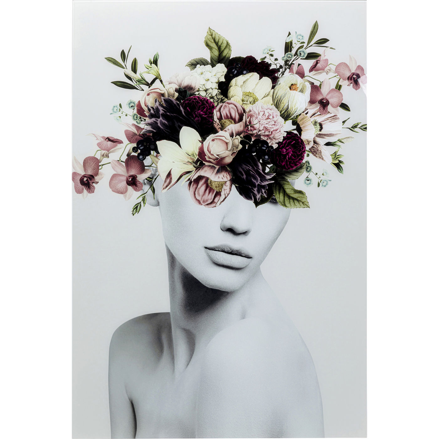 фото Картина kare design коллекция lady flowers 80х120х0 см