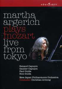 

ARGERICH, Martha: Martha Argerich Plays Mozart - Live from Tokyo 2005, 1 DVD