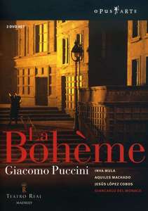 

Puccini: La Boheme. Inva Mula, Aquiles Machado., 2 DVD