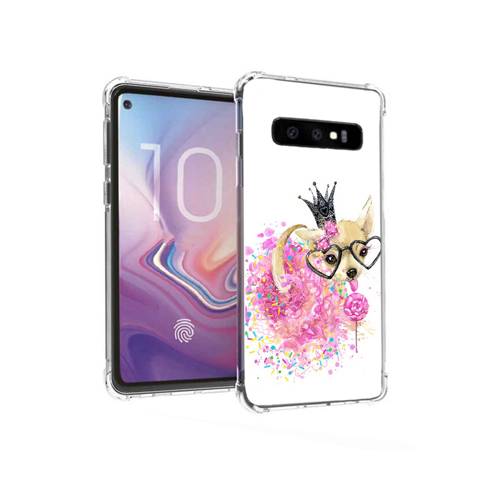 

Чехол MyPads Tocco для Samsung Galaxy S10 сладкая принцесса (PT125897.498.606), Прозрачный, Tocco