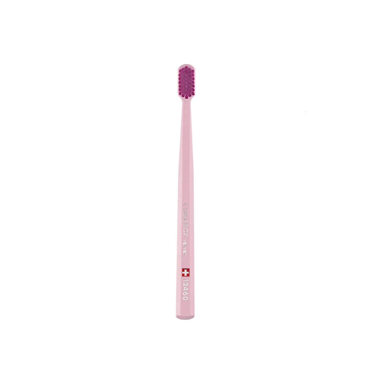 Щётка зубная Curaprox Megasoft 0,08 мм, розовая