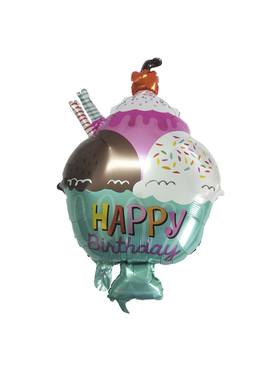 

Воздушный шар Fiolento Happy Birthday Десерт 45 см