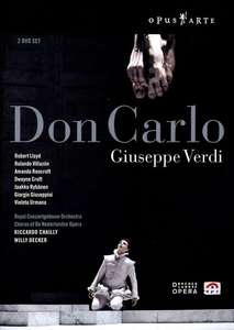 

VERDI: Don Carlo. Robert Lloyd, Rolando Villazon., 2 DVD