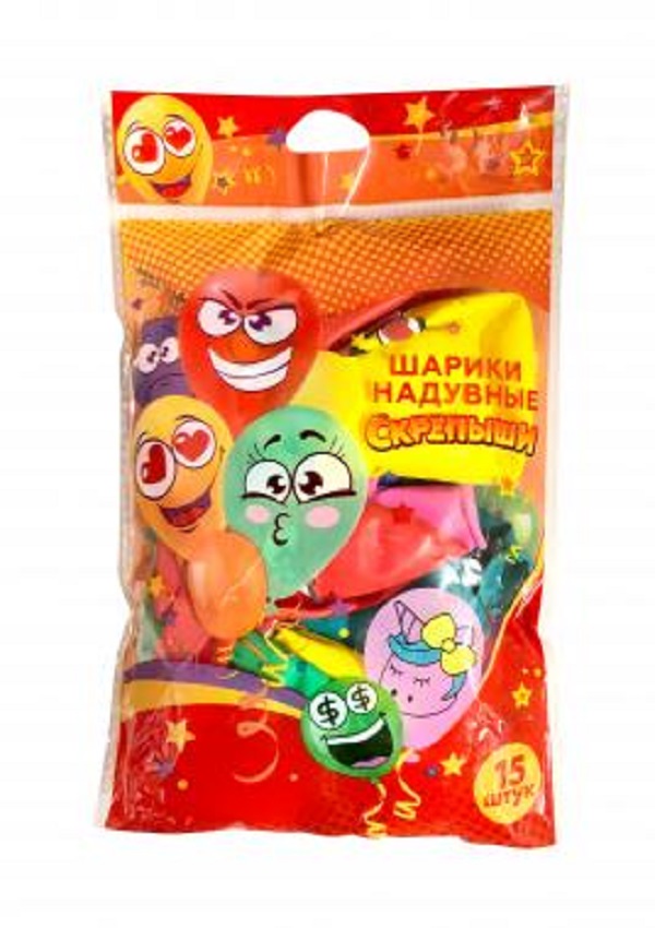 

Воздушные шары Цфо Скрепыши 15 шт