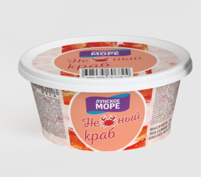 

Паста Лунское море Нежный краб, 140 г