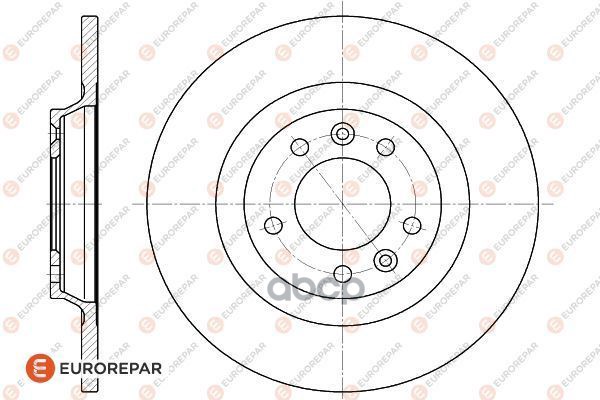 

Диск Тормозной | Зад Прав/Лев | 1618861880 Nsii0024780224 EUROREPAR арт. 1618861880