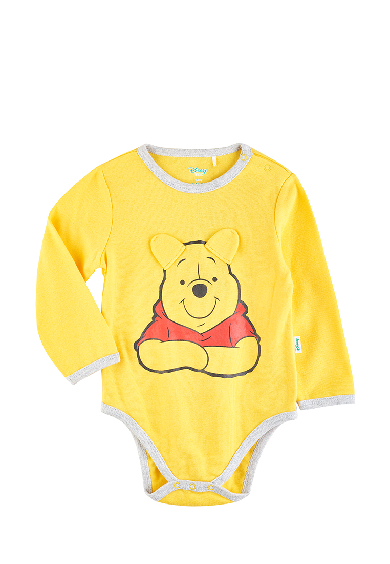 

Боди детское Disney AW21WP001 желтый р.80, AW21WP001