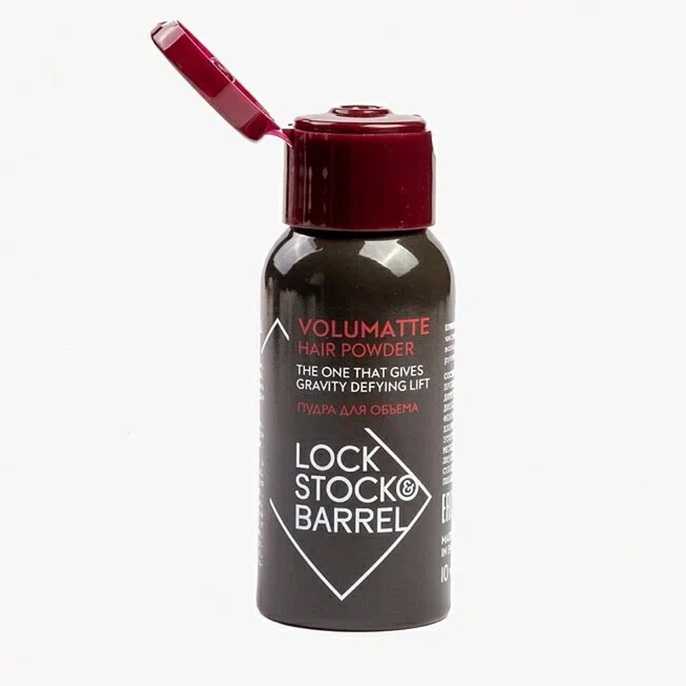 Пудра для волос Lock Stock and Barrel Volumatte Hair Powder 10 г глина 85 карат lock stock