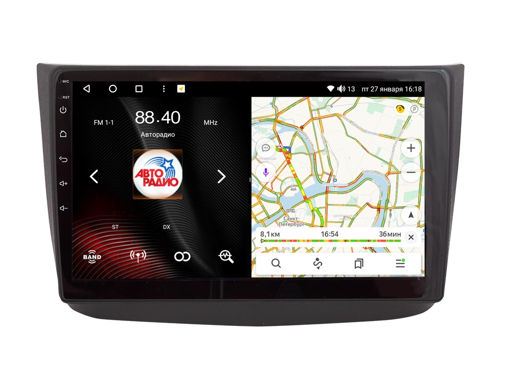 Штатная магнитола VAYCAR 10VO4 для MERCEDES Vito 2010-2015 W639 3114000₽