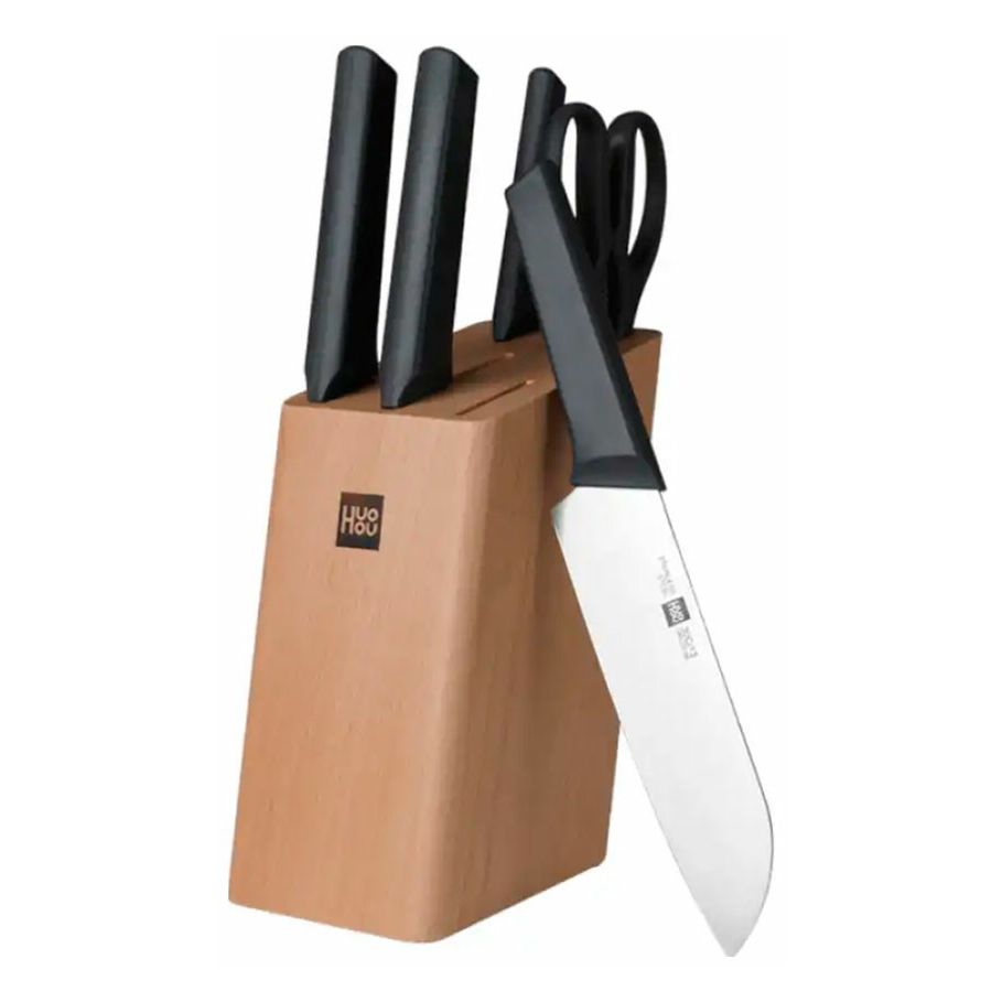 Набор кухонных ножей гастрономических Huo Hou 6-Piece Kitchen Knife Set Lite