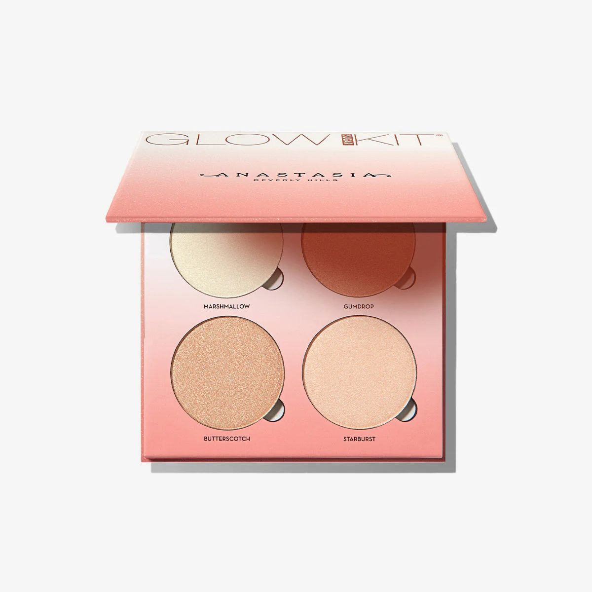 

Палетка хайлайтеров Anastasia Beverly Hills, Sugar Glow Kit, 29,6 г, Розовый;бежевый, Glow Kit