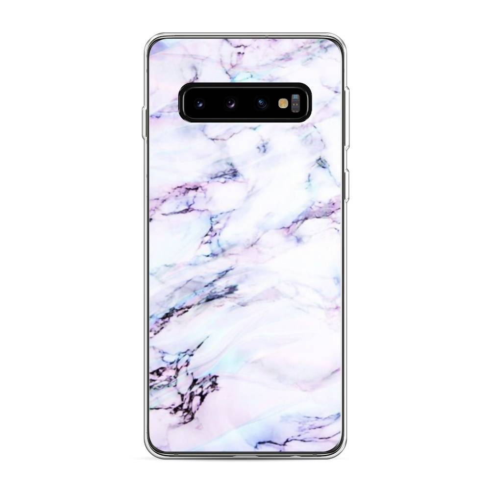 

Чехол на Samsung Galaxy S10 "Радужный мрамор", Серый;фиолетовый, 27050-3