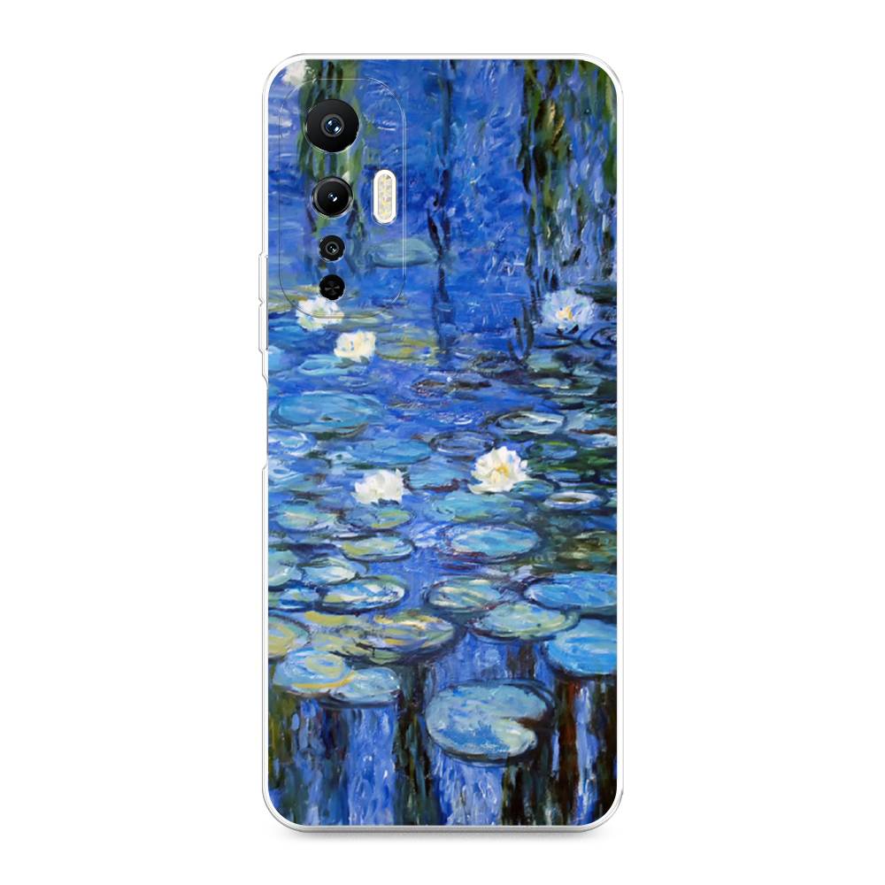 

Чехол на Infinix Hot 20S "Нарисованный пруд", Синий;зеленый, 3103650-4