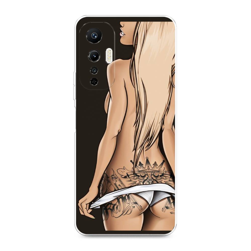 

Чехол на Infinix Hot 20S "Обнаженная девушка", 3103650-6