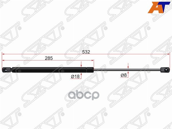 

Амортизатор Крышки Багажника Suzuki Swift Z#12 11- 1Шт SAT ST8186068840