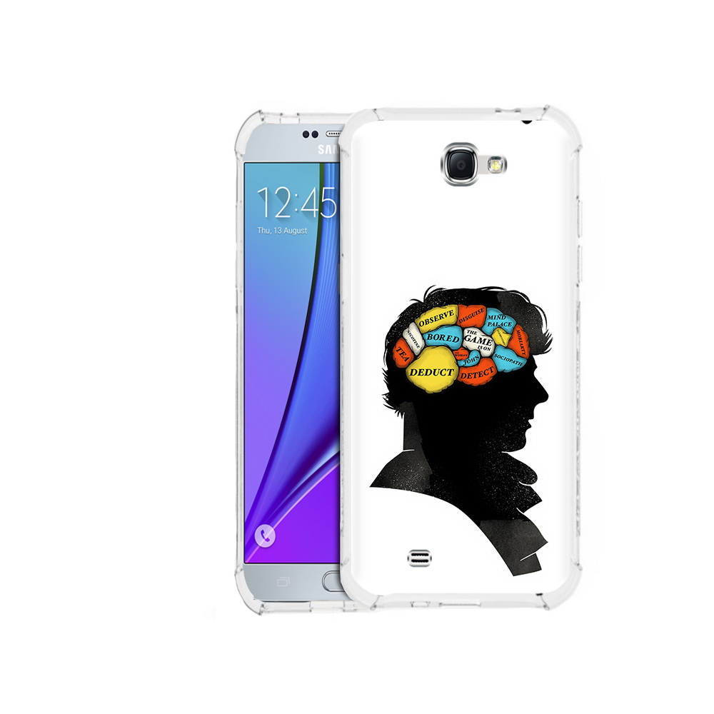

Чехол MyPads Tocco для Samsung Galaxy Note 2 темный рисунок (PT29983.561.640), Прозрачный, Tocco