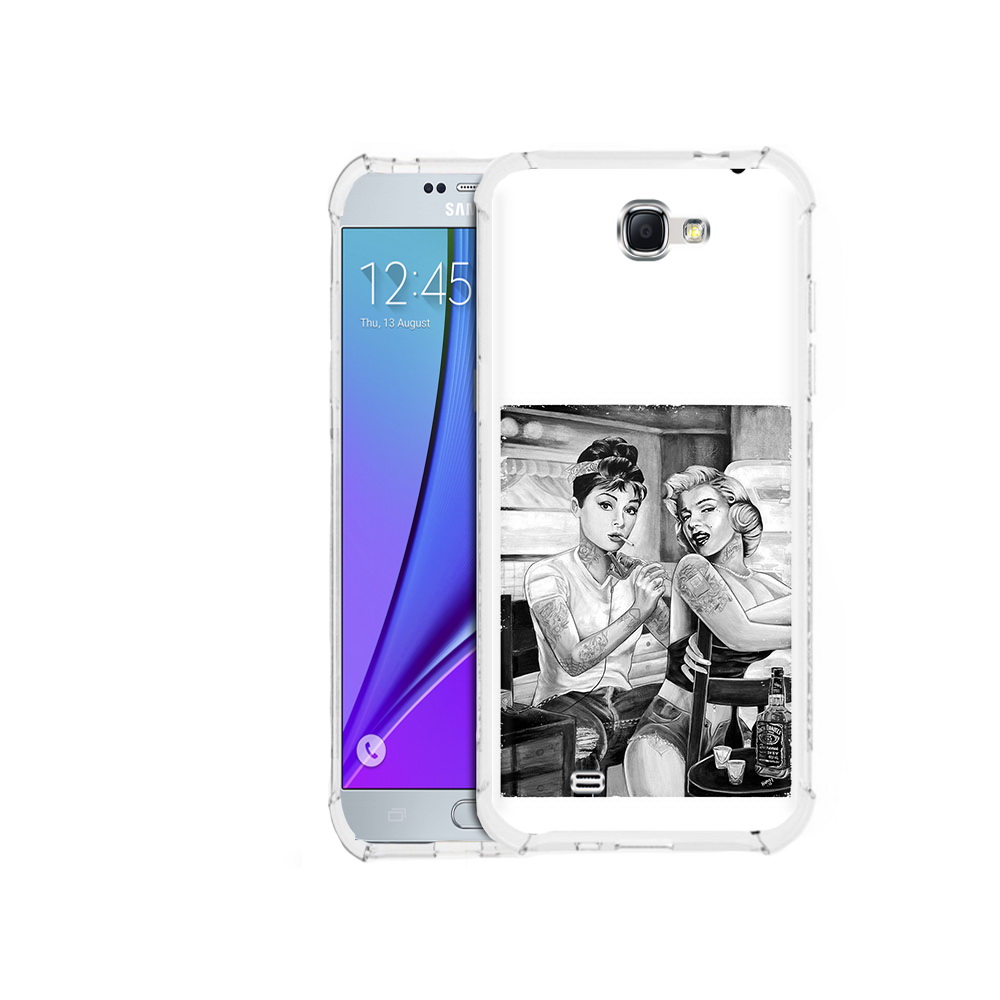 

Чехол MyPads Tocco для Samsung Galaxy Note 2 тату мастер (PT29983.561.637), Прозрачный, Tocco
