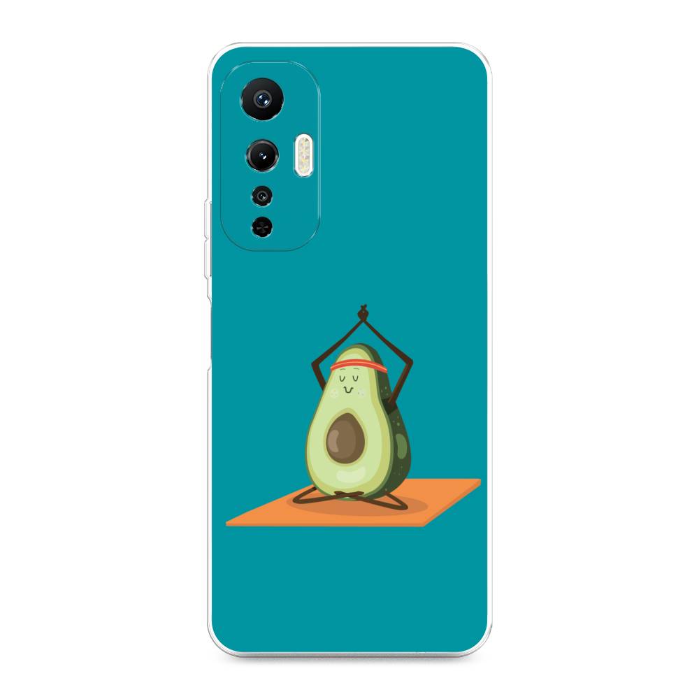 

Чехол на Infinix Hot 20S "Расслабься с авокадо", Голубой, 3103650-6