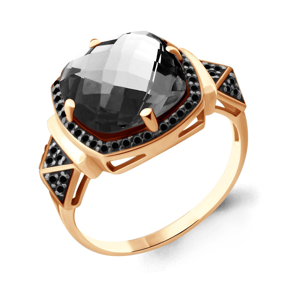 

Кольцо из серебра с кристаллом ювелирным Aquamarine Aquamarine 6902383Ч_925_з р. 19,5, 6902383Ч_925_з