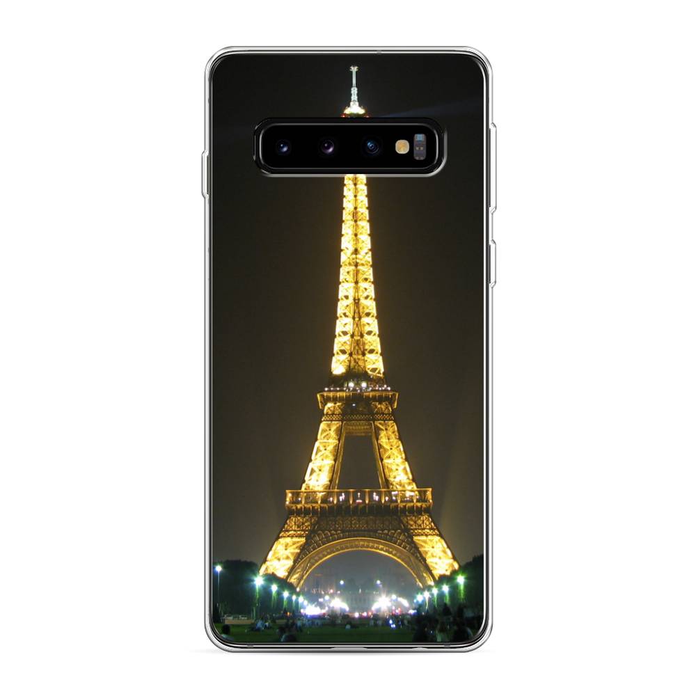 

Чехол на Samsung Galaxy S10 "Париж 2", Желтый;серый, 27050-2