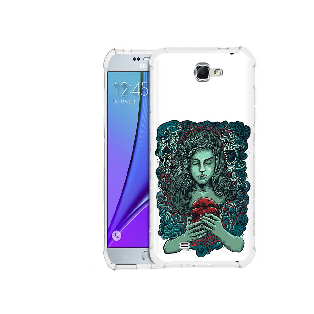 

Чехол MyPads Tocco для Samsung Galaxy Note 2 спящая девушка (PT29983.561.619), Прозрачный, Tocco