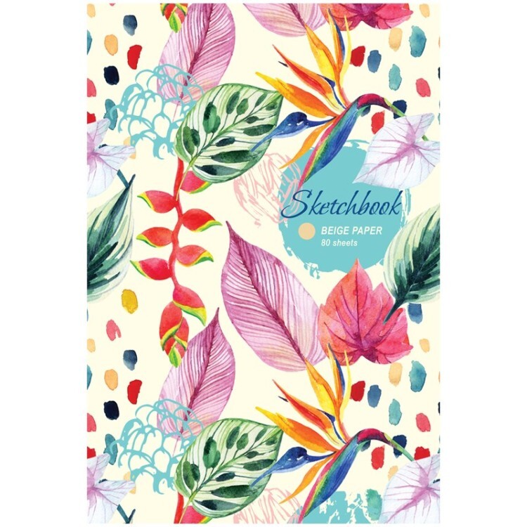 

Скетчбук BG С5т80_лм 9066 Floral muse